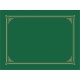 Geographics A4, Letter Recycled Certificate Holder - 8 19/64" x 11 45/64" , 8 1/2" x 11" , 8" x 10" - Green - 30% Recycled - 6 /