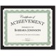 Geographics Recycled Certificate Holder - Black - 30% Recycled - 10 / Pack