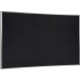 Ghent Recycled Bulletin Board with Aluminum Frame - 48" Height x 60" Width - Black Rubber Surface - Recyclable, Washable, Easy t