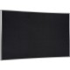 Ghent Recycled Bulletin Board with Aluminum Frame - 48" Height x 72" Width - Black Rubber Surface - Recyclable, Washable, Easy t