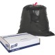 Genuine Joe Flexible Drawstring Trash Can Liners - Medium Size - 30 gal Capacity - 30" Width x 32" Length - 1.05 mil (27 Micron)