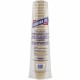 Genuine Joe 8 oz Rippled Hot Cups - 25 / Pack - Brown - Beverage, Hot Drink