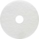 Genuine Joe Polishing Floor Pad - 5/Carton - Round x 14" Diameter - Polishing - 175 rpm to 800 rpm Speed Supported - Durable, Lo