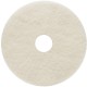 Genuine Joe Burnish Floor Pad - 5/Carton - Round x 17" Diameter - Burnishing - 1200 rpm to 3000 rpm Speed Supported - Fiber - Be