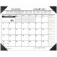 At-A-Glance 2-Color Desk Pad - Extra Large Size - Julian Dates - Yearly - 12 Month - January 2025 - December 2025 - 1 Month Sing