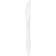 Genuine Joe Medium-weight Knives - 1000/Carton - White