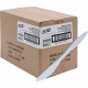 Genuine Joe Individually Wrapped Knife - 1 Piece(s) - 1000/Carton - Knife - 1 x Knife - Disposable - White