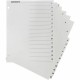 Business Source Table of Content Quick Index Dividers - Printed Tab(s) - Digit - 1-15 - 15 Tab(s)/Set - 8.5" Divider Width x 11"