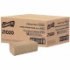 Genuine Joe Single-Fold Value Paper Towels - 1 Ply - 10.25" x 9.10" - Natural - 250 Per Pack - 16 / Carton