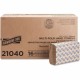 Genuine Joe Multifold Natural Towels - 1 Ply - Multifold - 9.25" x 9.40" - Natural - Paper - 250 Per Pack - 16 / Carton