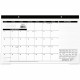 At-A-Glance Desk Pad Calendar - Julian Dates - Monthly - 12 Month - January 2025 - December 2025 - 1 Month Single Page Layout - 