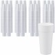 Genuine Joe 24 oz Foam Cups - 300 / Carton - White - Styrofoam - Hot Drink, Cold Drink