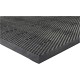 Genuine Joe Free Flow Comfort Anti-fatigue Mat - 48" Length x 36" Width x 0.500" Thickness - Rubber - Black - 1Each
