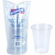 Genuine Joe 16 oz Clear Plastic Cups - 25 / Pack - Clear - Plastic - Cold Drink, Beverage