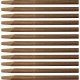 Genuine Joe Squeegee Handle - 60" Length - 1.13" Diameter - Natural - Wood - 12 / Carton