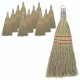 Genuine Joe Whisk Broom - 12 / Carton - Natural