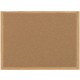 MasterVision Recycled Cork Bulletin Boards - 48" Height x 72" Width - Cork Surface - Self-healing - Wood Frame - 1 Each