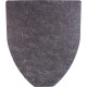Genuine Joe Disposable Urinal Floor Mat - Urinal - 21" Length x 17.40" Width x 0.300" Thickness - Fiber - Charcoal Black - 6 / C