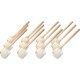Genuine Joe Nylon Utility Brush - Nylon Bristle - 20" Handle Length - 12 / Carton - White