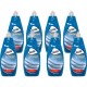 Genuine Joe Premium Dish Detergent - For Dish - Concentrate - 38 fl oz (1.2 quart) - 8 / Carton - Blue