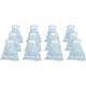 Genuine Joe Blue Stripes Hygrade Mophead - Rayon - Blue, White - 12 / Carton
