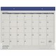 At-A-Glance Fashion Color Monthly Desk Pad, Standard, 21 3/4" x 17" - Standard Size - Julian Dates - Monthly - 12 Month - Januar