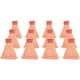 Genuine Joe Synthetic Blend Large Mophead - Rayon, Cotton - Orange - 12 / Carton