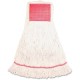 Genuine Joe Synthetic Blend Large Mophead - Large - Rayon, Cotton, Synthetic Fiber - 1Each