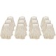 Genuine Joe Clamp-style Cotton Mophead - 16 - Cut Ends, Absorbent, Narrow Headband - Cotton - Natural - 12 / Carton