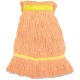Genuine Joe Narrow Band Small Mophead - Small - Rayon, Cotton, Cotton - 1Each