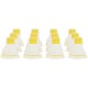 Genuine Joe Wide Band Small Mophead - Rayon, Cotton - White - 12 / Carton