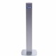PURELL Messenger ES8 Silver Panel Floor Stand with Dispenser - Floor - Silver