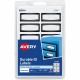 Avery Durable Labels, 3/4" x 1-3/4" , Black Border, 60 Total (5219) - 3/4" Height x 1 3/4" Width - Permanent Adhesive - Rectangl