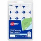 Avery Avery Printable Mailing Seals, Clear, 1" Diameter, 480 Labels (5248) - Glossy - 480 / Pack - Permanent Adhesive, Laminated