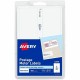 Avery Address Label - 1 1/2" Width x 2 3/4" Length - Permanent Adhesive - Rectangle - White - Paper - 4 / Sheet - 40 Total Sheet