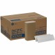 Pacific Blue Basic 1-ply Multifold Paper Towel - 9.40" x 9.20" - White - 4000 Per Carton - 16 / Carton