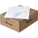 Avery Address Label - 3 2/5" Height x 9" Width x 11 1/5" Length - Permanent Adhesive - Rectangle - Matte White - Paper - 33 / Sh