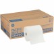 Pacific Blue Ultra High-Capacity Recycled Paper Towel Rolls - 7.87" x 1150 ft - White - Paper - 6 Rolls Per Container - 6 / Cart
