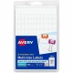 Avery Removable ID Labels - 5/16" Width x 1/2" Length - Removable Adhesive - Rectangle - White - Paper - 1000 / Pack - Self-adhe