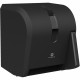 Georgia-Pacific Push Paddle Paper Towel Dispenser - Roll Dispenser - 14.3" Height x 12.8" Width x 10.5" Depth - Black - Hygienic