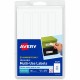 Avery Erasable Multi-Use Labels - 7/8" Height x 2 7/8" Width - Removable Adhesive - Rectangle - White - Film - 8 / Sheet - 180 T