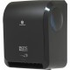 Pacific Blue Ultra Automated High-Capacity Paper Towel Dispenser - 16" Height x 12.9" Width x 8.9" Depth - Black - Automatic, Du