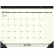 At-A-Glance Recycled Monthly Desk Pad, Standard, 22" x 17" - Standard Size - Julian Dates - Monthly - 12 Month - January 2025 - 