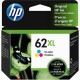 HP 62XL (C2P07AN) Original High Yield Inkjet Ink Cartridge - Cyan, Magenta, Yellow - 1 Each - 415 Pages