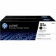 HP 85A 2-pack Black Original LaserJet Toner Cartridges - 1600 Pages