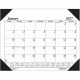 House of Doolittle Economy Refillable Desk Pad - Julian Dates - Monthly - 12 Month - January 2025 - December 2025 - 1 Month Sing