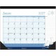 House of Doolittle Monthly Deskpad Calendar Seasonal Holiday Depictions 22 x 17 Inches - Julian Dates - Monthly - 12 Month - Jan
