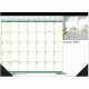 House of Doolittle EarthScapes Flowers 18-1/2" Desk Pad - Julian Dates - Monthly - 12 Month - January 2025 - December 2025 - 1 M