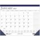 House of Doolittle Small Blocks 12-Month Desk Pad - Julian Dates - Monthly - 12 Month - January 2025 - December 2025 - 1 Month S