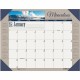 House of Doolittle Earthscapes Motivational Desk Pad - Julian Dates - Monthly - 12 Month - January 2025 - December 2025 - 1 Mont